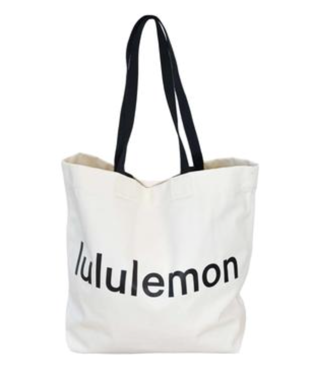 Lululemon Double-Handle Canvas Tote Bag 17L - Image 5